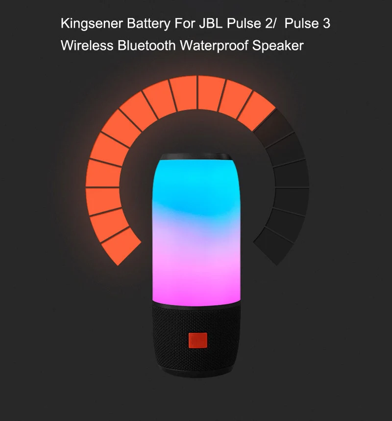 P5542100-P Lithium Polymer Battery for JBL Pulse 2 Pulse 3 Wireless Bluetooth Waterproof Speaker — 3.7V 6000mAh