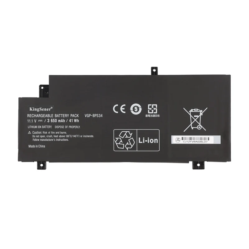 VGP-BPS34 VGP-BPL34 Battery for Sony VAIO Fit 15 Fit 14 SVF15A SVF14A — 11.1V 41Wh