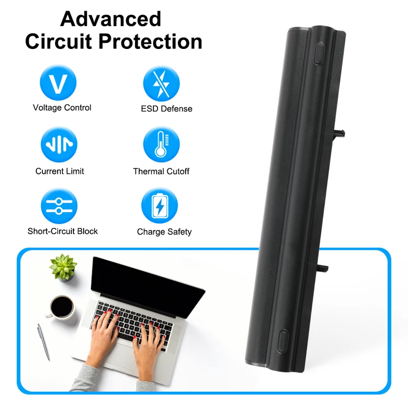 A42-U36 Replacement Laptop Battery for ASUS U36 U36J U36S U36SD U36JC U36SG U36K — 14.88V 83Wh