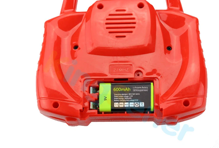 9V 600mAh USB Rechargeable 6F22 Battery for Walkie-Talkie Thermometry Gun Smoke Detector