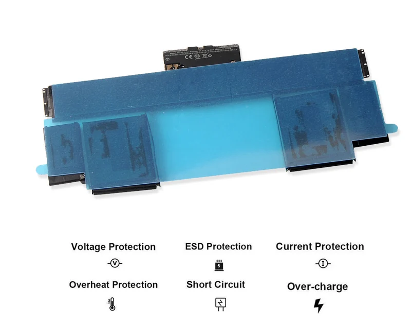A1437 Battery for Apple MacBook Pro 13" Retina A1425 (Late 2012 Early 2013) — 11.21V 74Wh 6600mAh