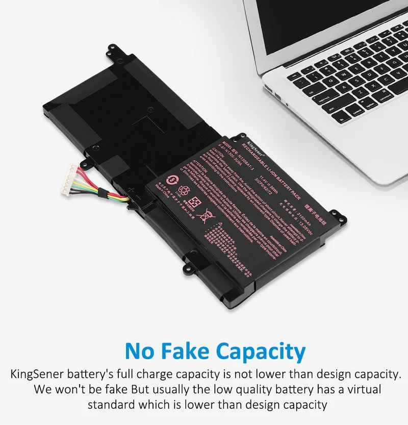 N130BAT-3 Battery for Clevo N130BU N130WU Tuxedo InfinityBook Pro 13 14 — 11.4V 36Wh