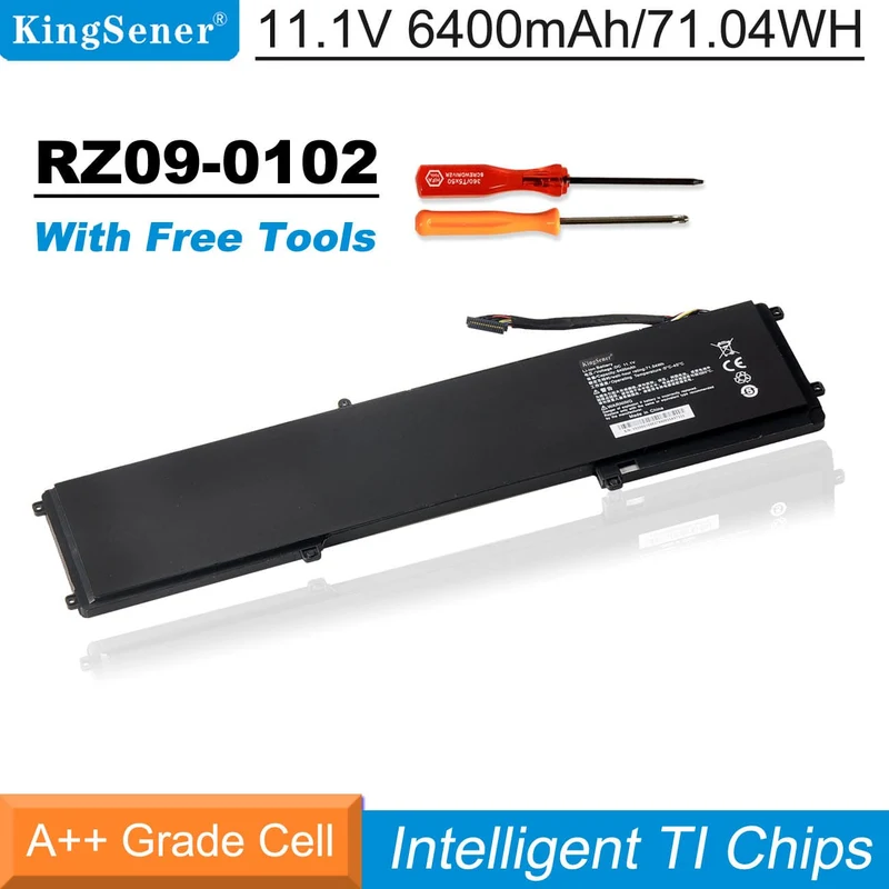 RZ09-0102 Battery for Razer Blade 14 RZ09 Series (2013-2015) — 11.1V 71Wh