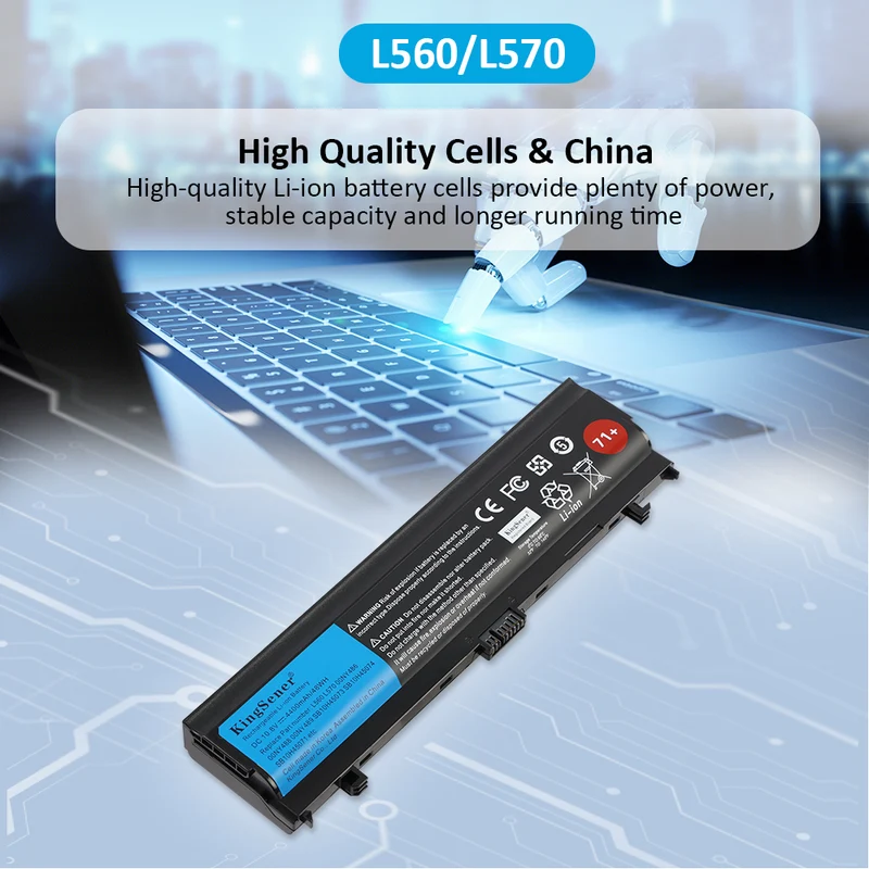 ThinkPad L560 L570 Battery SB10H45071 10.8V 48Wh