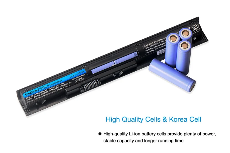 VI04 VIO4 Battery for HP ProBook 440 450 G2 / Envy 14 15 17 / Pavilion 15 17 — 14.8V 41Wh