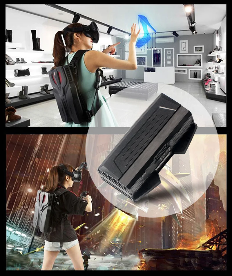 BTY-L79 Battery for MSI HTC Vive VR One Backpack 7RE-231CN — 14.4V 91.66Wh