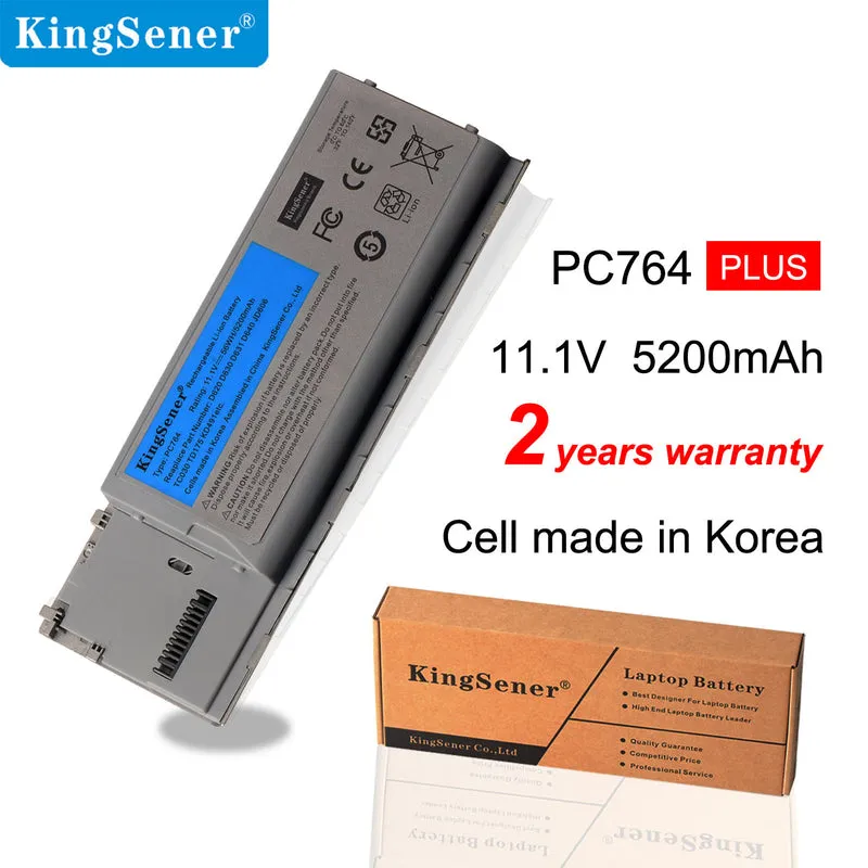PC674 Laptop Battery For DELL D620 D630 D631 D640 PC764 JD606 TC030 TD175 KD491 6CELLS 11.1V 5200mAh | KingSener