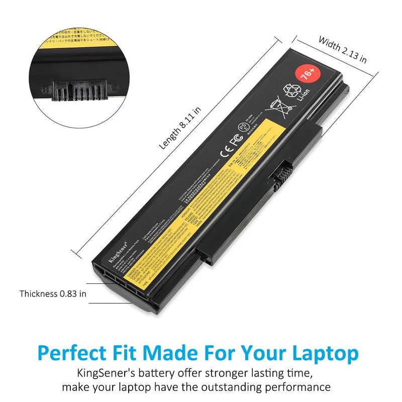 E555 Laptop Battery for Lenovo ThinkPad E550 E550C E560 E565 E565C 45N1759 45N1758 45N1760 45N1761 | KingSener
