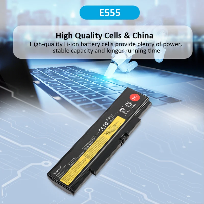 E555 Laptop Battery for Lenovo ThinkPad E550 E550C E560 E565 E565C 45N1759 45N1758 45N1760 45N1761 | KingSener