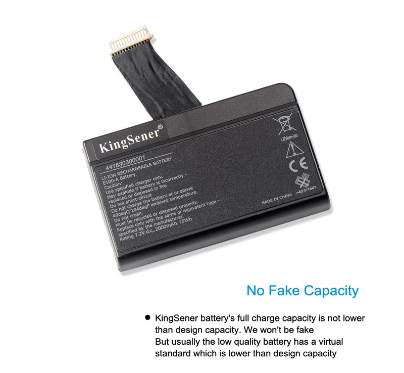 441830300001 Tablet PC Battery For Getac E100-A Series 15Wh 2000mAh | KingSener