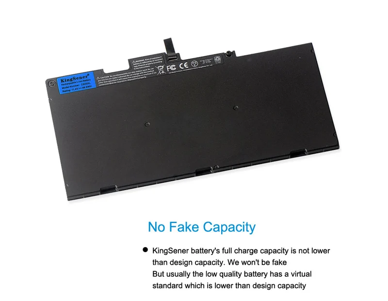 CS03XL Replacement Battery for HP EliteBook 840 850 745 755 G3 G4 / ZBook 15u G3 G4 — 11.4V 46.5Wh