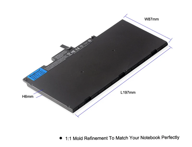 CS03XL Replacement Battery for HP EliteBook 840 850 745 755 G3 G4 / ZBook 15u G3 G4 — 11.4V 46.5Wh