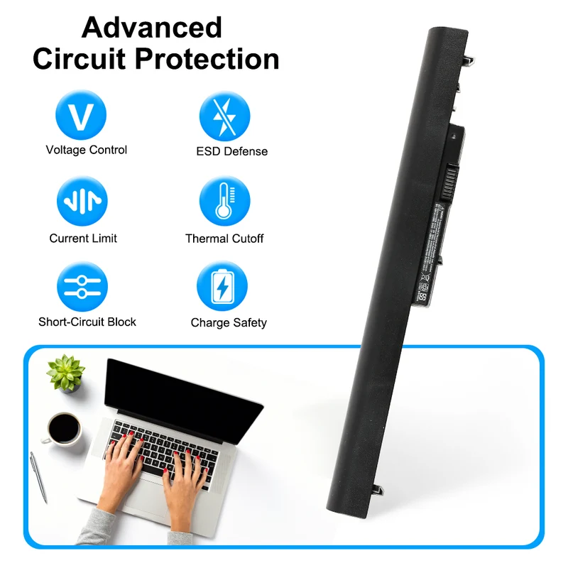 LA04 Replacement Battery for HP Pavilion TouchSmart 14 15 / 248 345 350 G1 — 14.8V 48Wh
