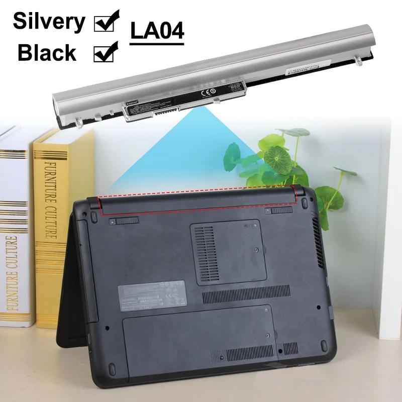 LA04 Replacement Battery for HP Pavilion TouchSmart 14 15 / 248 345 350 G1 — 14.8V 48Wh