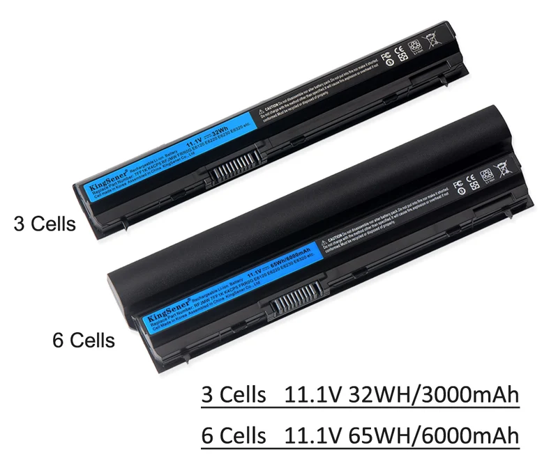 RFJMW Laptop Battery Replacement For DELL Latitude E6320 E6330 E6220 E6230 E6120 FRR0G KJ321 K4CP5 J79X4 7FF1K | KingSener