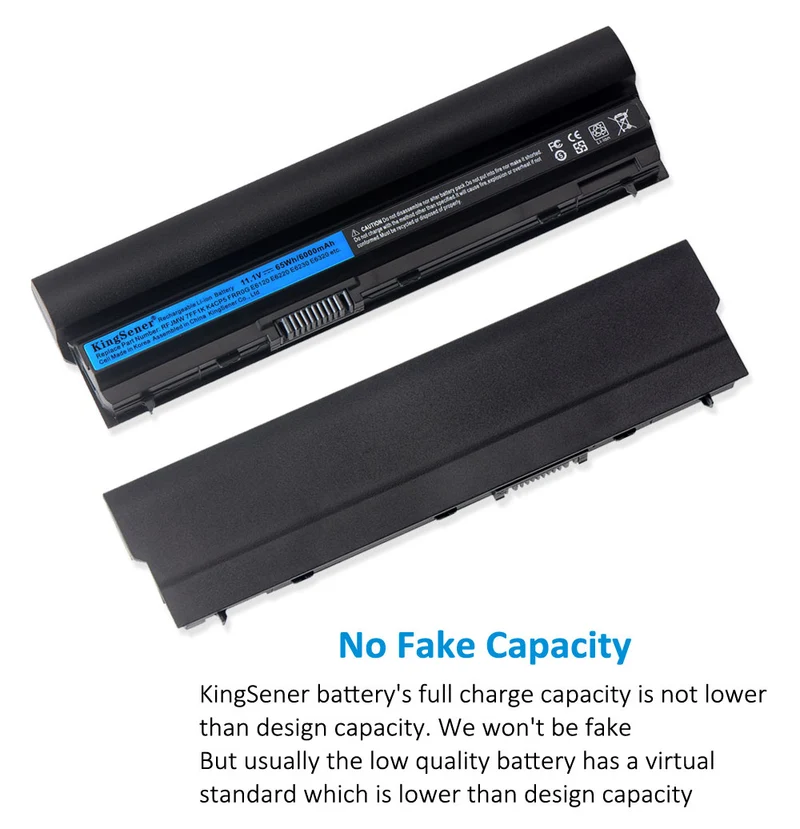 RFJMW Laptop Battery Replacement For DELL Latitude E6320 E6330 E6220 E6230 E6120 FRR0G KJ321 K4CP5 J79X4 7FF1K | KingSener