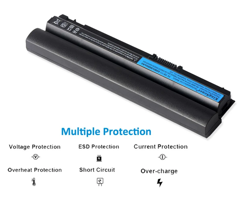 RFJMW Laptop Battery Replacement For DELL Latitude E6320 E6330 E6220 E6230 E6120 FRR0G KJ321 K4CP5 J79X4 7FF1K | KingSener