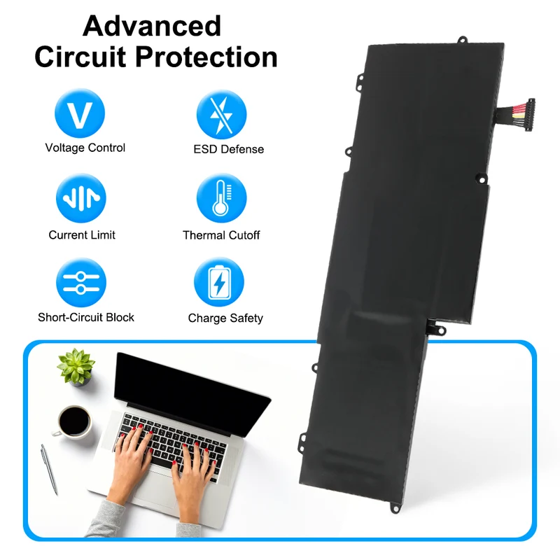 C23-UX32 Battery for ASUS ZenBook UX32 VivoBook U38N — 7.4V 6520mAh