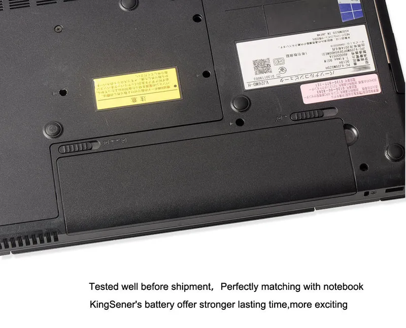 PC-VP-WP134 Battery for NEC VK24L VK30H VK27M VK25L VJ30H PC-VP-WP135 — 10.8V 5800mAh 59Wh