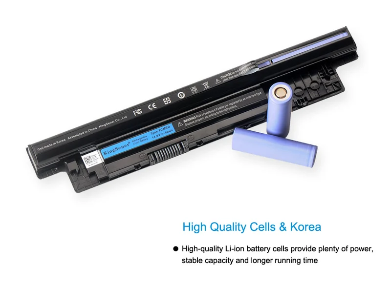 XCMRD Laptop Battery for Dell Inspiron 14 15 17 3000 Series Vostro 2421 — 14.8V 40Wh