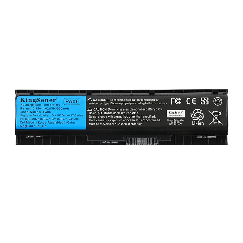 PA06 Battery for HP Omen 17-W 17-AB Series HSTNN-DB7K 849911-850 — 10.95V 62Wh