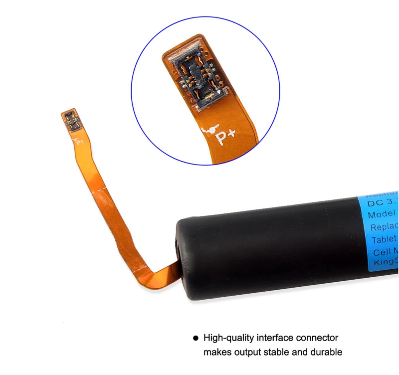 L14C3K31 Battery for Lenovo Yoga Tablet 2 1050L 1050F 2-1051F 1050LC — 3.75V 9600mAh