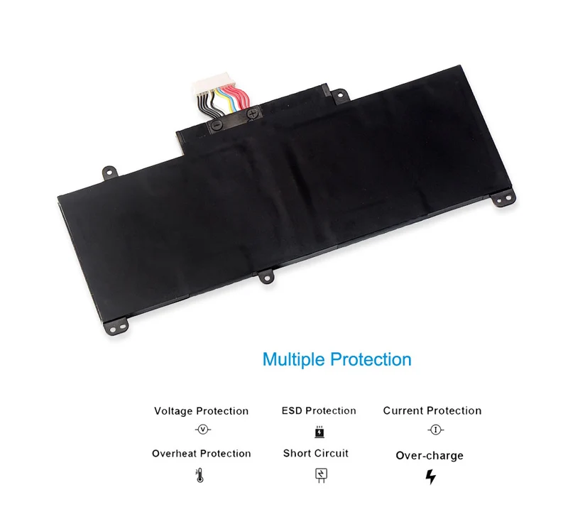 74XCR / 074XCR Battery Replacement for Dell Venue 8 Pro 5830 T01D VXGP6 X1M2Y Tablet — 3.7V 18Wh