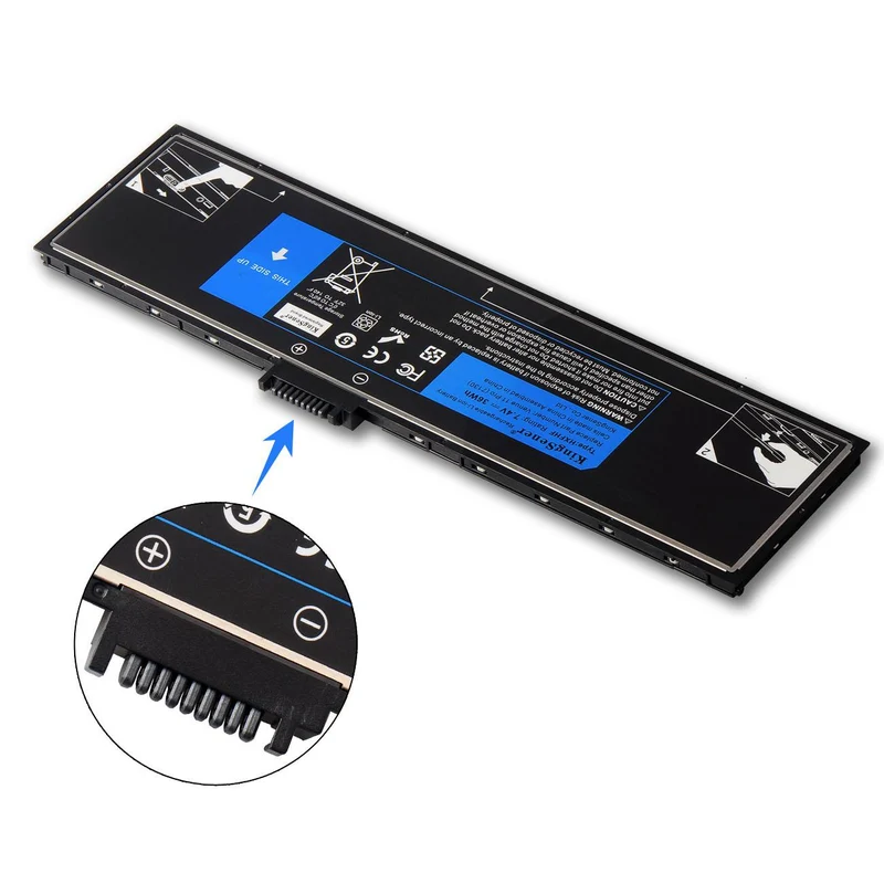 HXFHF Laptop Battery for Dell Venue 11 Pro (7130) (7139) 7310 Tablet PC — 7.4V 36Wh