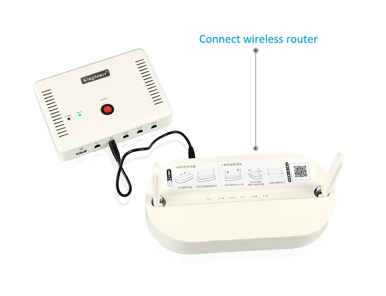 SK616 Mini Portable UPS 13200mAh — 5V 9V 12V 15V 24V DC + USB Output, Max 24W