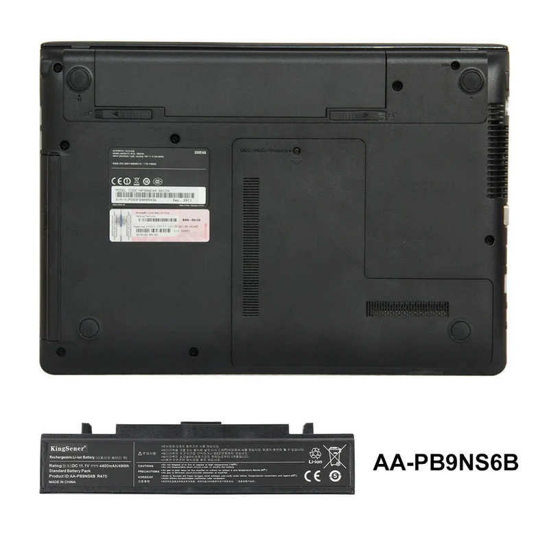 AA-PB9NC6B Battery for Samsung R530 R428 R429 R430 R467 R478 300E 355V — 11.1V 49Wh