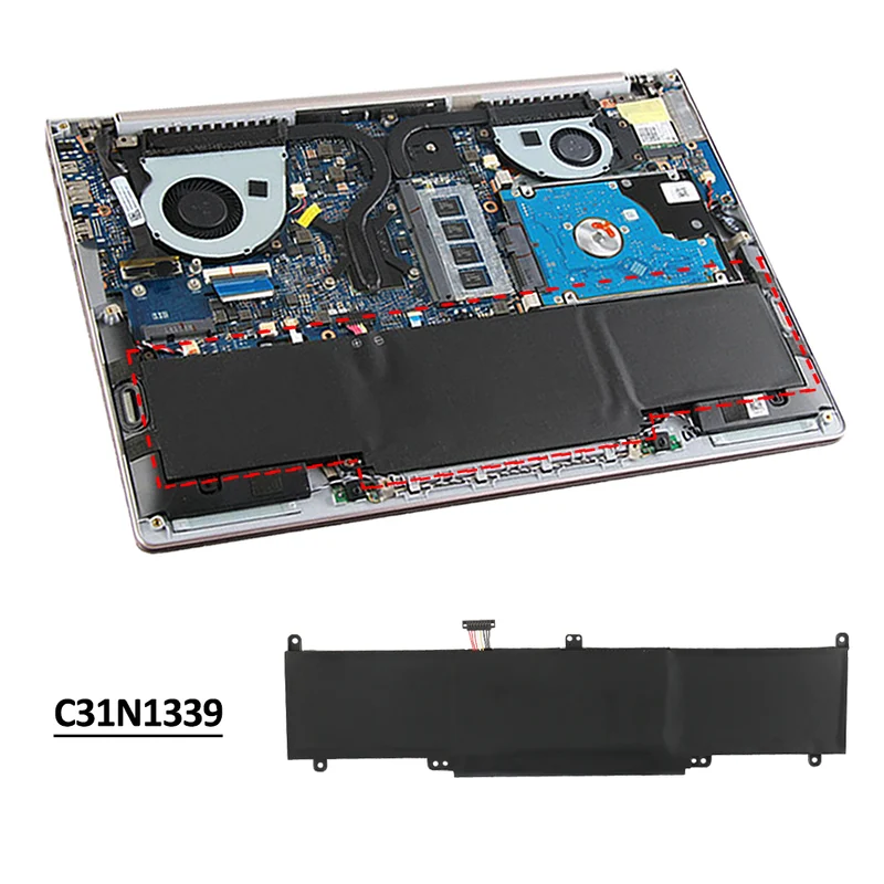 C31N1339 Replacement Battery for ASUS ZenBook UX303 UX303L UX303U UX303UB (11.31V 50Wh)