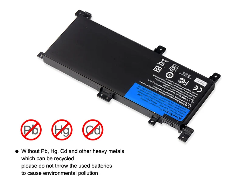 C21N1509 Replacement Battery for ASUS VivoBook X556UA X556UB X556UF X556UJ, 7.6V 38Wh