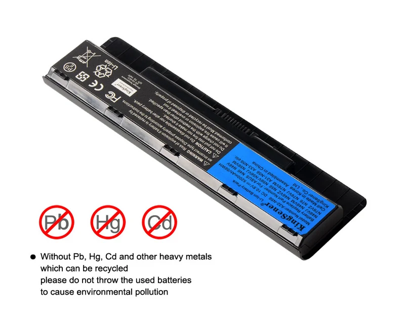A32-N56 Replacement Battery for ASUS N46 N56 N76 Series, 56Wh/73Wh 10.8V
