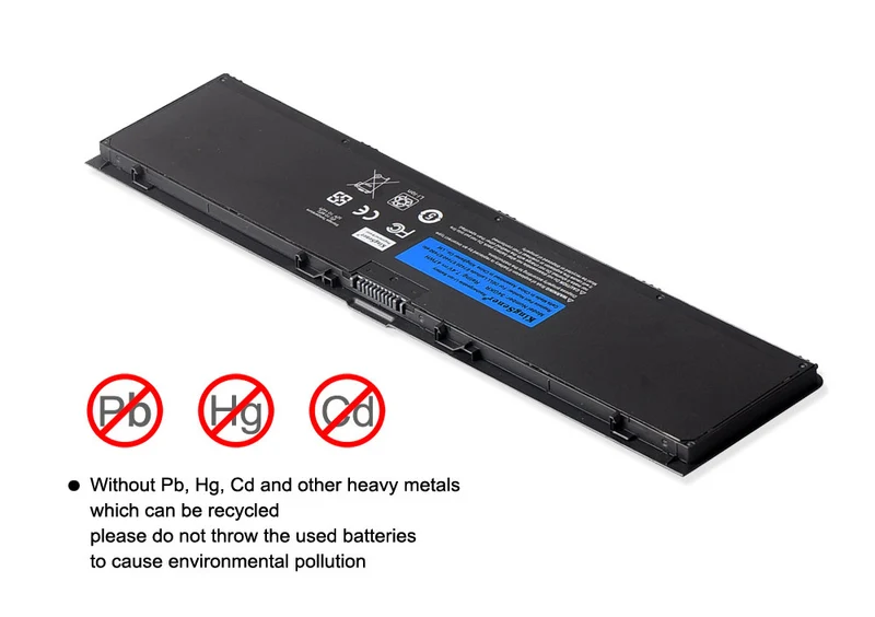 34GKR Battery for Dell Latitude E7420 E7440 E7450 — 7.4V 47Wh