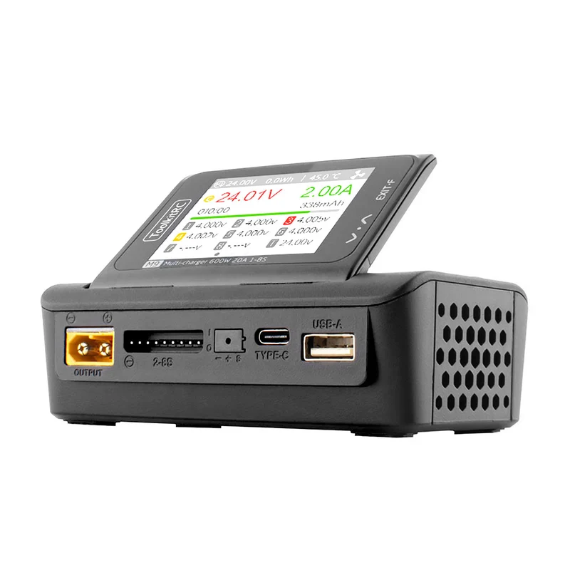 ToolkitRC Chargeur M9 1-8S 25A 600W DC 11900