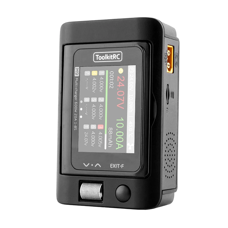 ToolkitRC Chargeur M9 1-8S 25A 600W DC 11900