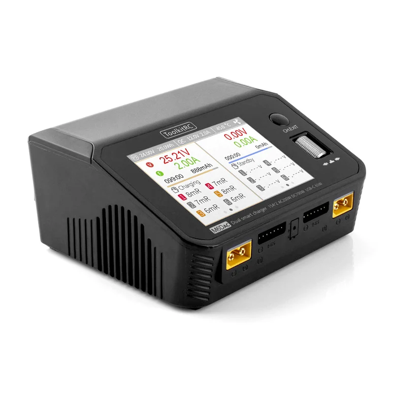 ToolkitRC Chargeur Duo M6DAC 1-6S 25A 700W AC/DC 11500