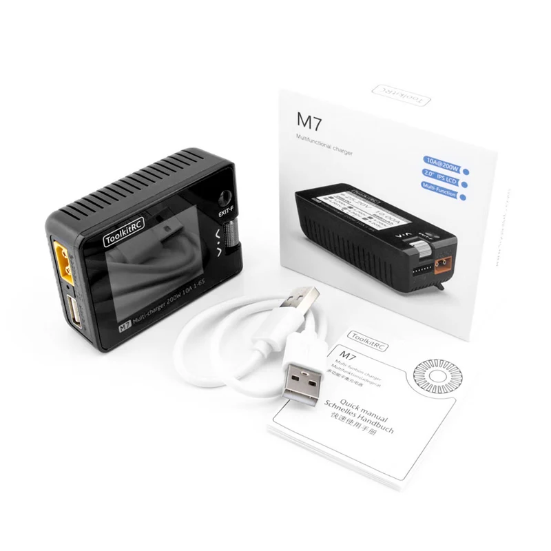ToolkitRC Chargeur M7 1-6S 15A 300W DC 11400