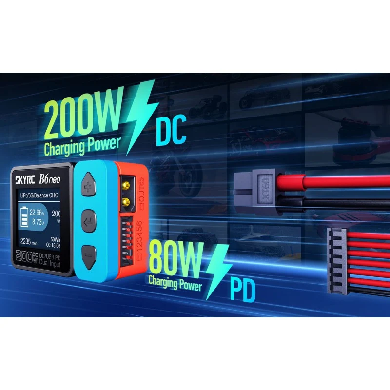 SkyRC Chargeur B6 Neo DC 200W SK100198