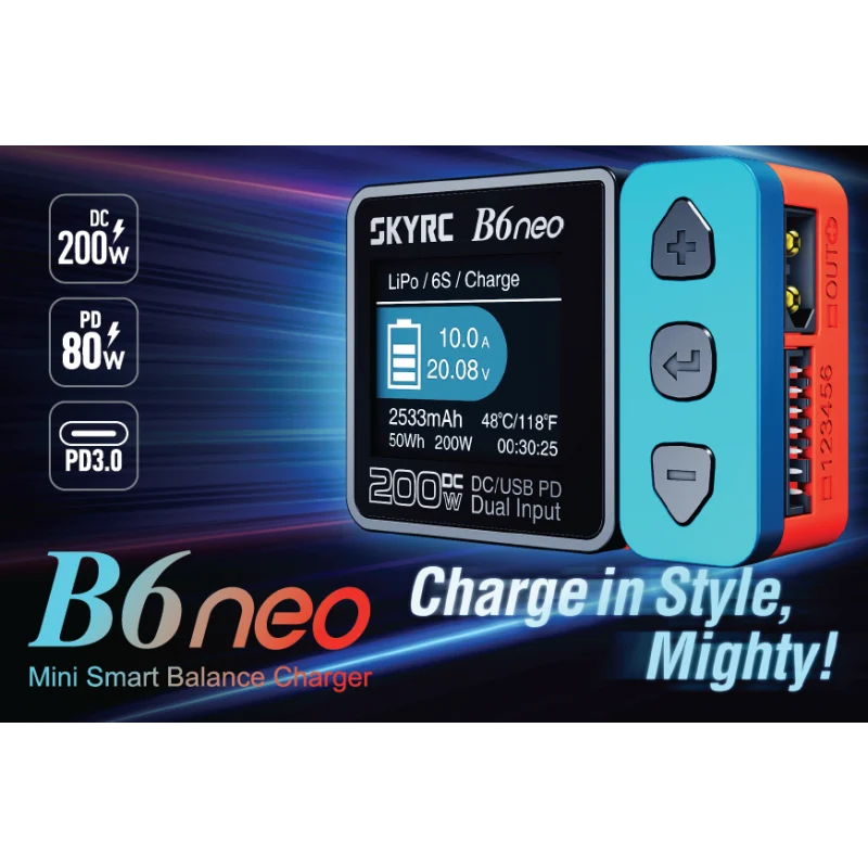 SkyRC Chargeur B6 Neo DC 200W SK100198
