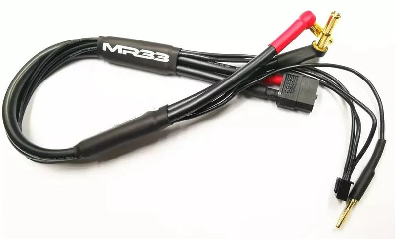 MR33 Cordon de charge 2S Connecteur XT60 vers PK 4/5mm MR33-BCL-XT60