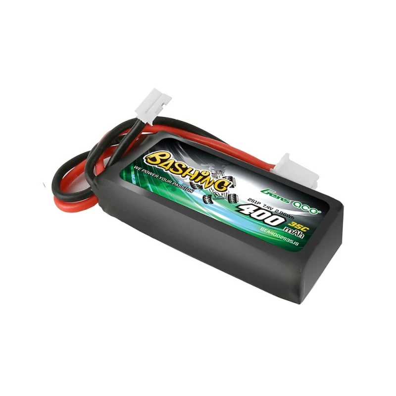 Gens Ace Bashing Accu lipo 7.4v 400mAh 35C JST SCX24
