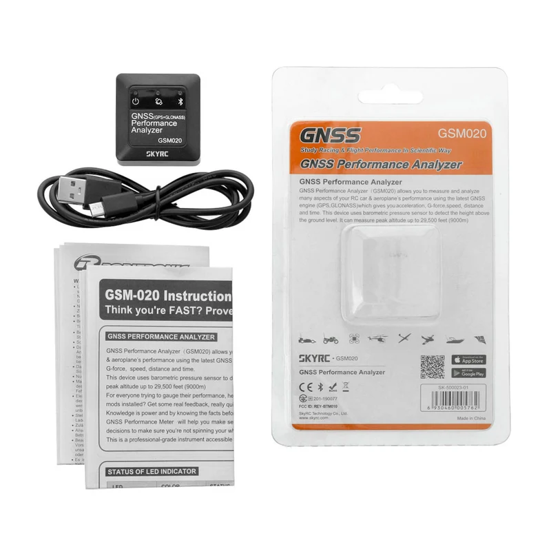SkyRC Capteur de vitesse GPS/GLONASS SK500023-01