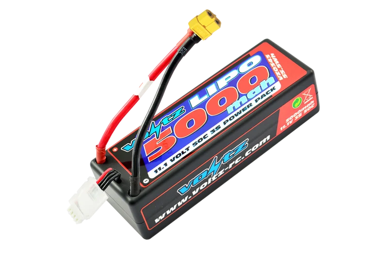 Voltz Batterie Lipo 5000mah 3S 11.1V 50C Hard Case XT60