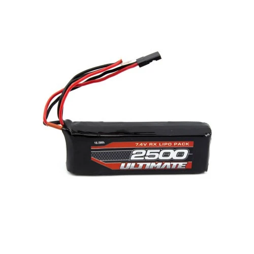 Ultimate Batterie de Réception Li-po 2S 7.4v 2500mAh JR UR4451