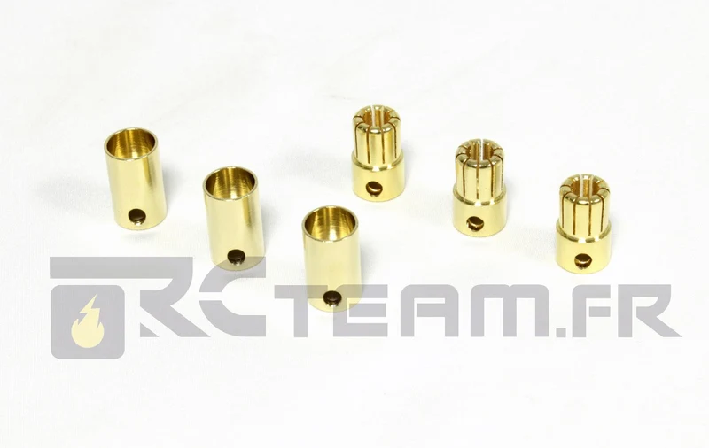 CASTLE CC Bullet Or Male/Femelle 8.0mm (3)