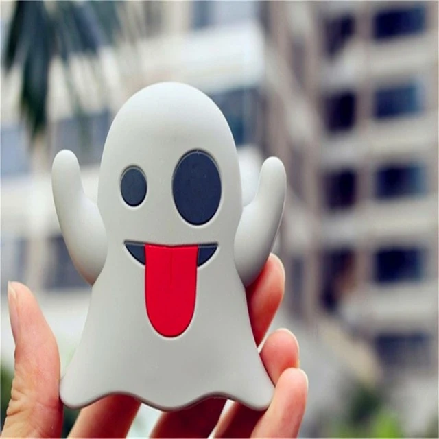 Portable Battery Charger 8000 mah Funny Cute Emoji Unicorn Power Bank 18650 Charge Cartoon Powerbank
