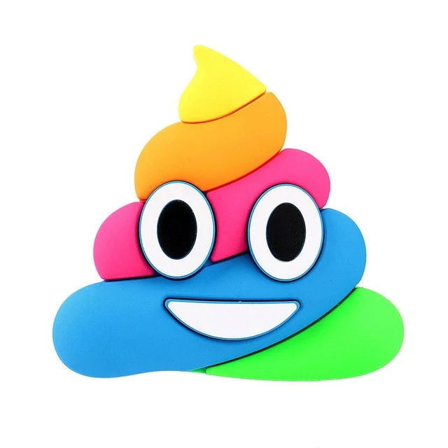 Portable Battery Charger 8000 mah Funny Cute Emoji Unicorn Power Bank 18650 Charge Cartoon Powerbank