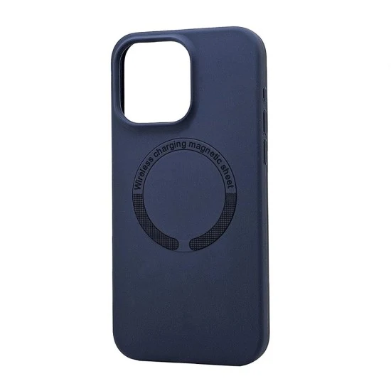 Magsafe Silicone Case For iPhone 16 Pro Max (navy)