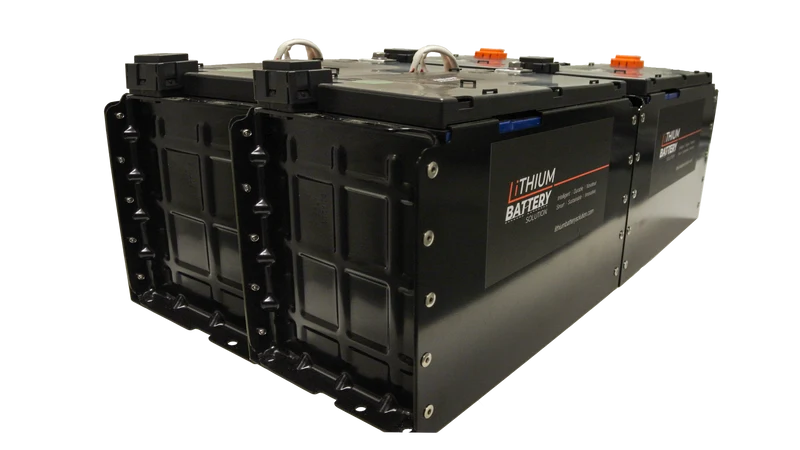 Lithium Battery Solution | 4X LBS 271 (LiFePO4) | Commercial Industrial battery Lithium-ion | with External BMS
